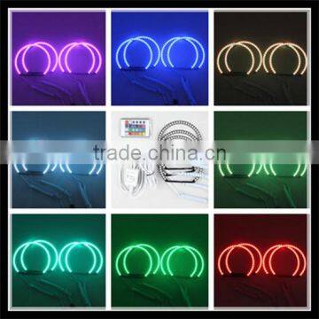 42 smd led halo rings 5050 remote control rgb led angel eyes for bmw E60 E36 E38