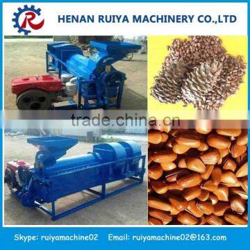 Efficient production pine nut threshing machine