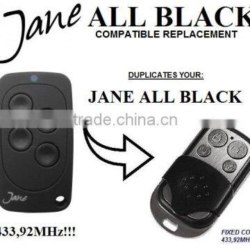 JANE remote,JANE garage door remote,JANE transmitter