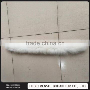 Real Fur Trim / Wholesale Fox Fur Trim /Detachable Fox Fur Collar photo-4