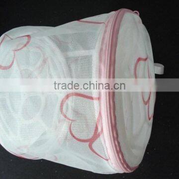 Folded bra laundry bag