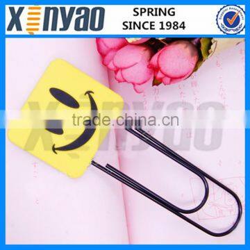 Smile shape Giant pvc bookmark