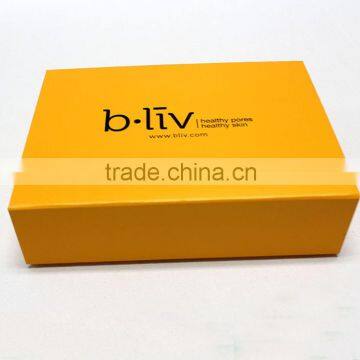 Custom printed folding paper gift box, megnetic paper packaging box