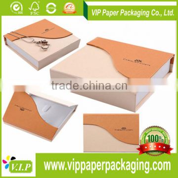 HIGH QUALITY CUSTOM PAPER JEWELRY BOX WITH BSCI