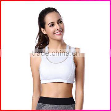 Women push up no rim fitness yoga wear bra