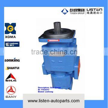 11C0317 Hydraulic Pump,transmission pump, LiuGong CLG856 Wheel Loader Parts hydraulic Parts Gear Pumps