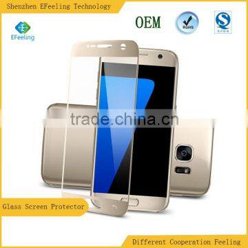 Premium HD Clear 3D Full Screen Cover Tempered Glass Screen Protector For Samsung Galaxy S7 photo-2