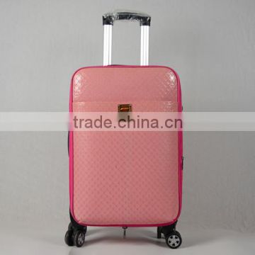 cheap PVC/PU leather suitcase