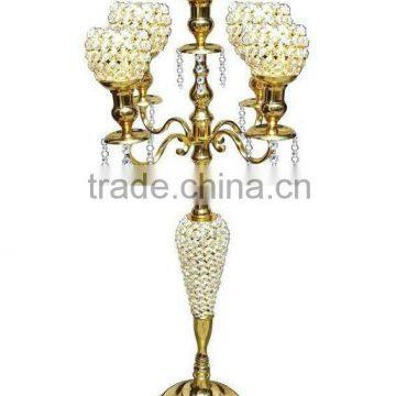 Gold candelabra