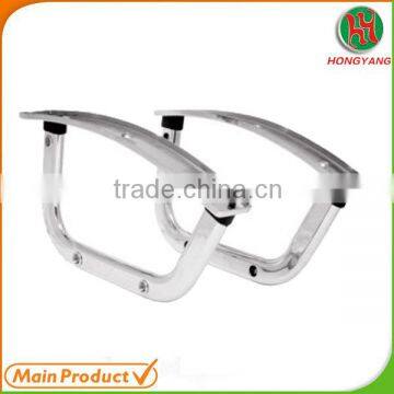 Good quality chrome armrest HYF-071 for office chair