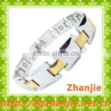 Magnetic golden fashion design tungsten bracelet women