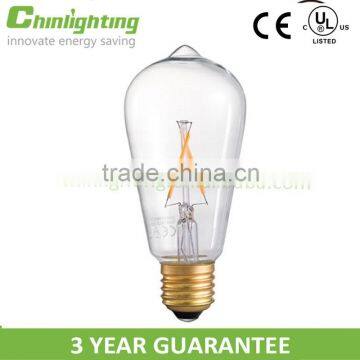 UL ST64 LED Filament Bulb Vintage Edison Bulb photo-2