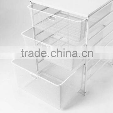 Easy Install Home Furniture Modern Design Metal Bedroom Wardrobe Most Popular Supplier's Choice photo-5