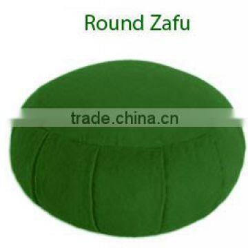 yoga meditation round zafu cushion with Buck wheat filling high quality with shape pattern
