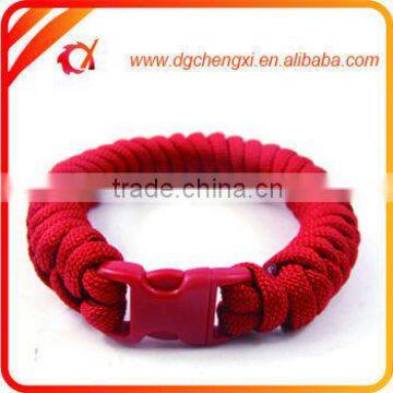 Wholesale Good Quality 550 Paracord Bracelet With Plastic Buckle photo-4