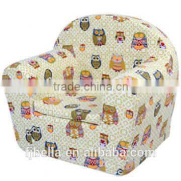 Cute Owl Design Removable & Washable Baby Single Foam Sofa Couch Chair