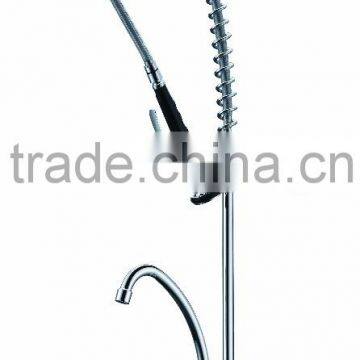 Chrome Commercial Style Pre Rinse Kitchen Faucet 1603-CP