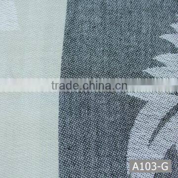 A103-G New Design Low Price Spring Colombia Acrylic Jacquard Scarf photo-3