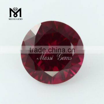 Hot Sale #8 Gems Synthetic Ruby Gemstone for Bracelet