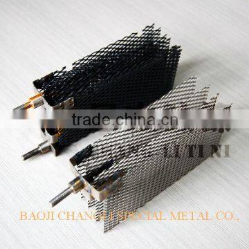 Titanium anode and cathode for swimming pool price