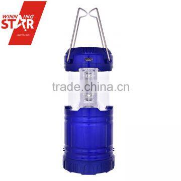 20+1W Rechargeable Solar Hand Cranking Dynamo Lantern