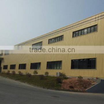 Full Panelized Long Span Window Equipped Industrial Shed Drawing