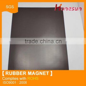 flexible rubber magnet magnetic sheet for isotropic magentic rubber 0.5mm
