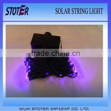 Christmas string light/colorful decoration solar led light