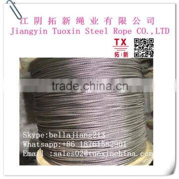 3/8 galvanized coated steel cable