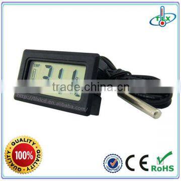 TL8009A Black New Digital LCD Thermometer. for Refrigerator Freezer