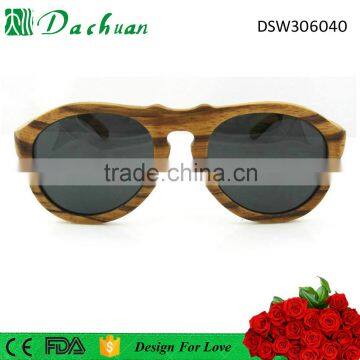 Old Fashion Good Quality Polarized Replica Wood Sunglasses photo-2
