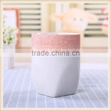 creative mug in marble color mug for tooth brushing cup