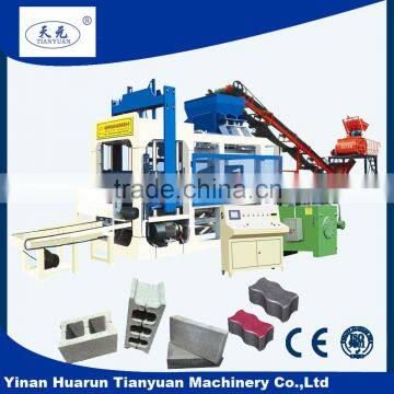 Construction Equipment QT10-15 Block Making Mould Pressed Cement Block Machine