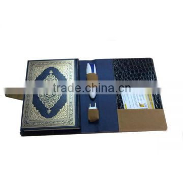 Quran OID pen packed by luxury leather bag