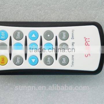 USA White 20inch LED Time and Temp Sign photo-2