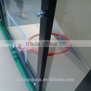 Tempered Glass 12mm Aluminum Frame Basketball Backboard photo-4