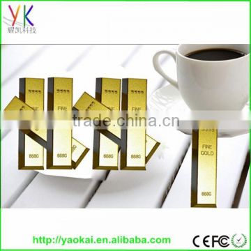 Manufacturer wholesale price high quality Gold power bank for promotional gift