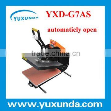 Newest Model!! YXD-G7AS High Quality Slipe and Automaticly Opening High Pressure t Shirt Heat Press Machine