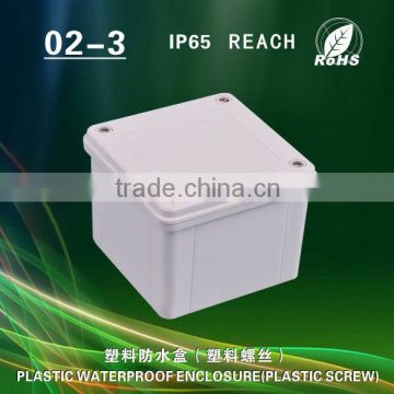 Plastic enclosure of electronic