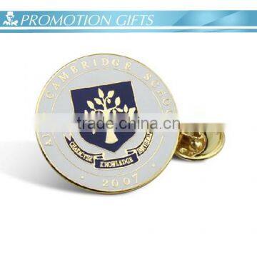 promotion round painting badges pin
