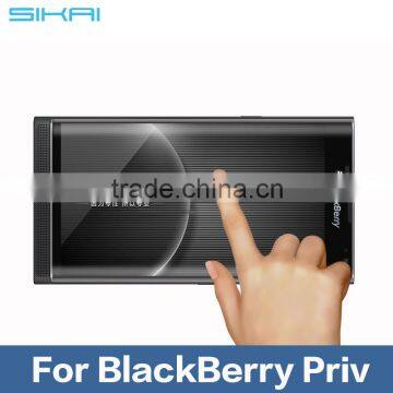 High Quality Full Cover 9H 0.2mm Tempered Glass Screen Protective Film For Blackberry Priv Screen Film