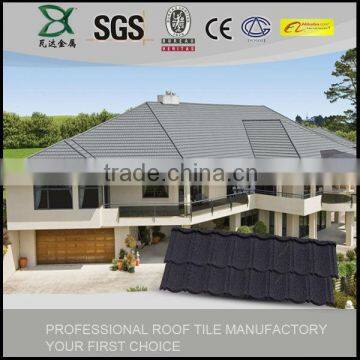 1345*420mm Charcoal Black Aluminum Zinc Roof Plate