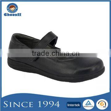 Guangzhou OEM Microfiber Leather No Brand School Shoes for Girls