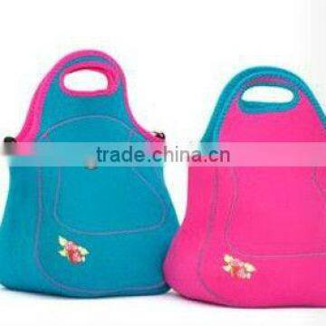 Colourful Neoprene Lunch Bag for adult/children