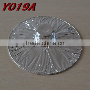 household aluminium foil food container lid