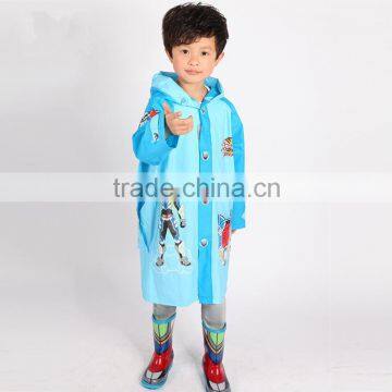 2016 New Design Hot Sale Oem Korean Students Cartoon Clear Rain Coat photo-4