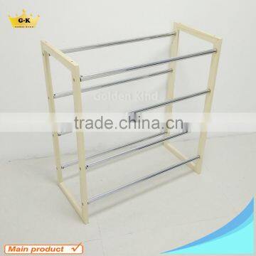 Home Furniture wooden frame shoe rack wholesale shoe shelf