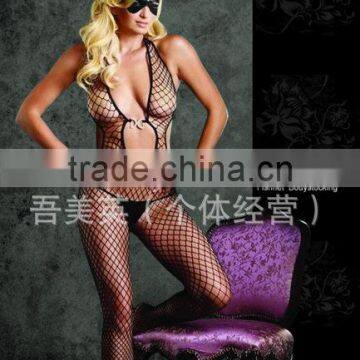 Fishnet Body Stocking Japanese sey girls fashion tube top lace stocking