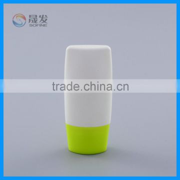 Screw cap cosmetic pe lotion bottle