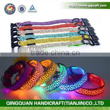 New products 2015 innovative product customized led dog collar and leash sample free